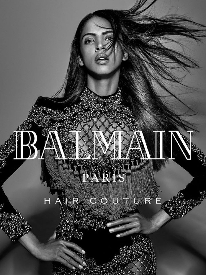 Balmain Hair Couture 2016秋冬广告大片