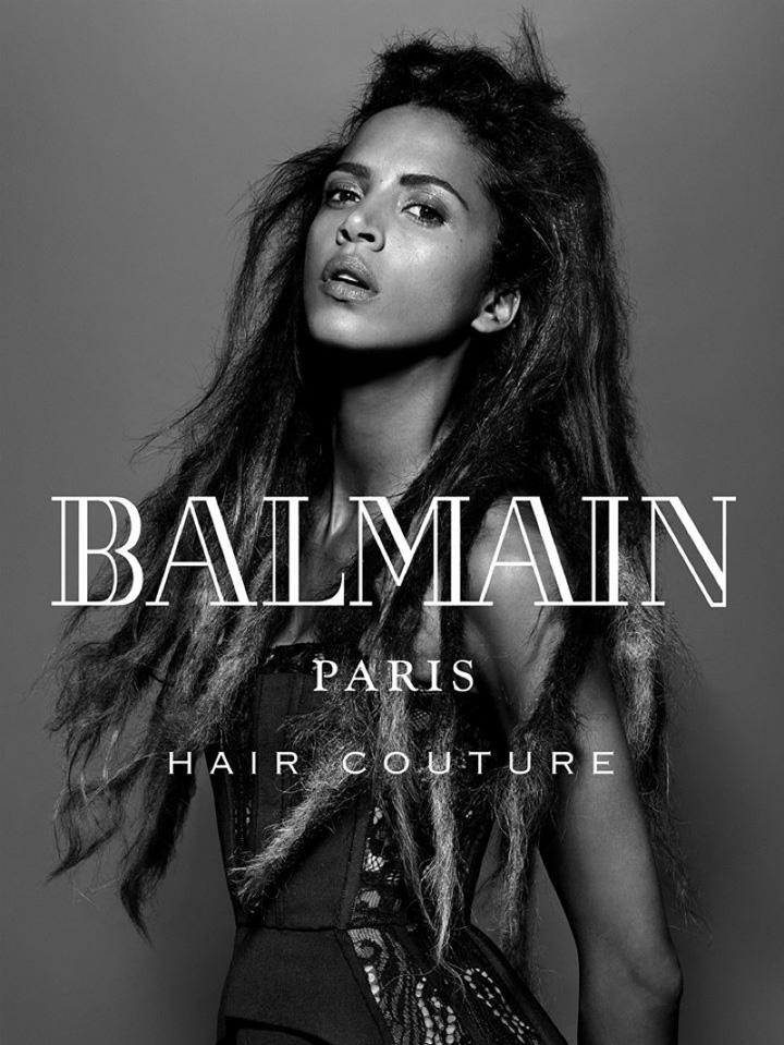 Balmain Hair Couture 2016秋冬广告大片