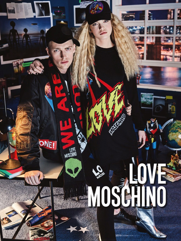 Love Moschino 2016秋冬系列广告大片