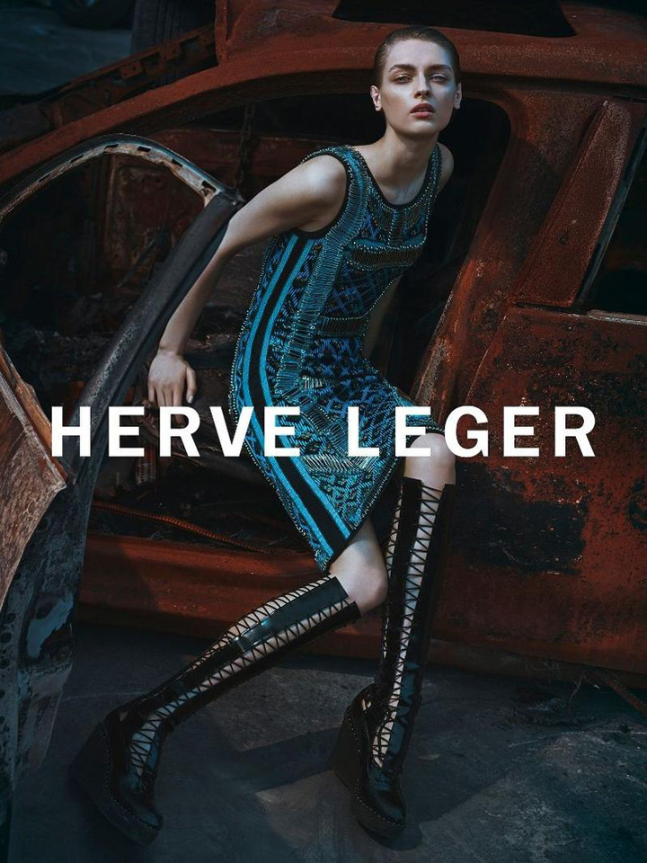 Herve Leger 2016秋冬系列广告大片