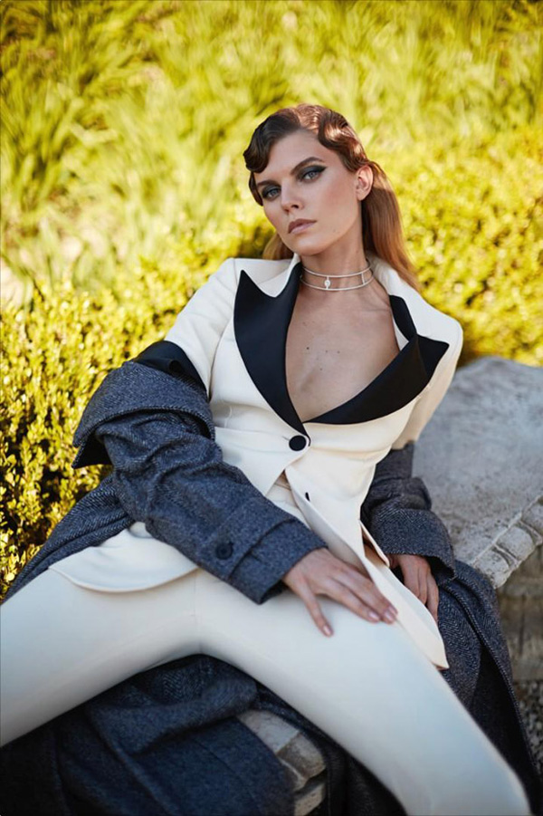 Maryna Linchuk《L'Officiel》俄罗斯版2016年9月号