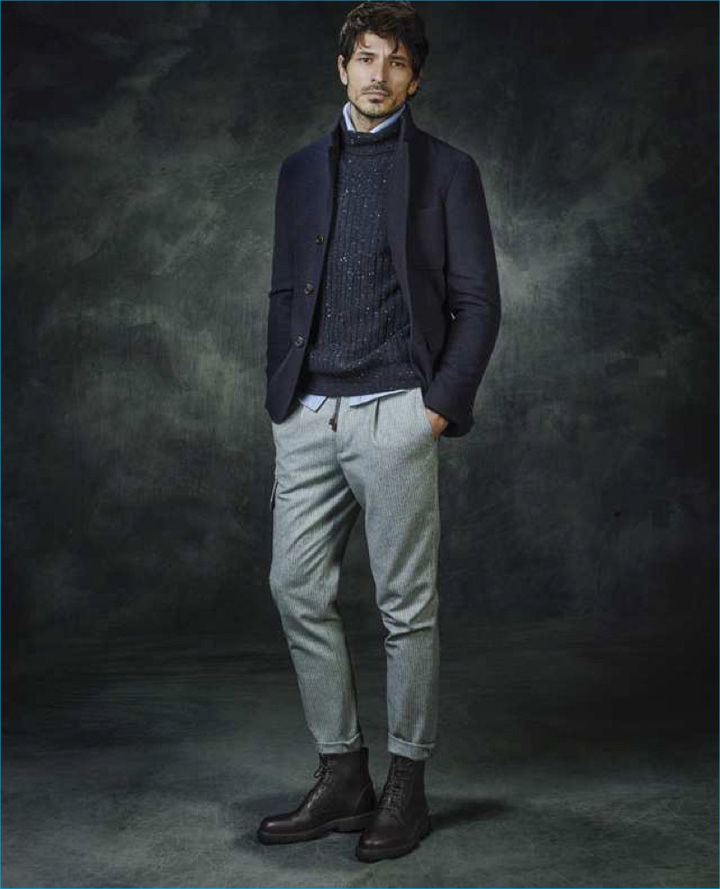 Brunello Cucinelli 2016秋冬男装系列