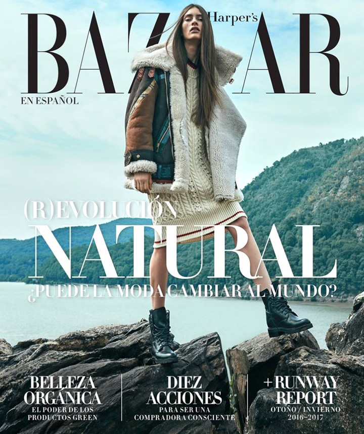 Marine Deleeuw《Harper's Bazaar》墨西哥版2016年8月号