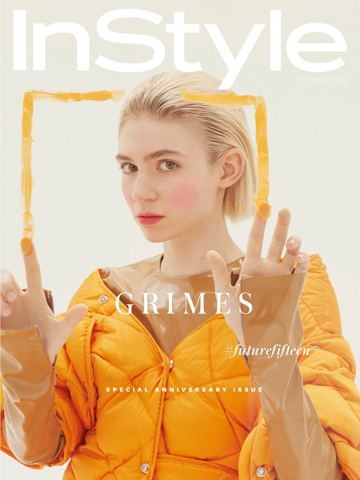 Grimes《InStyle》英国版2016年10月号