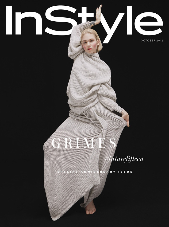 Grimes《InStyle》英国版2016年10月号