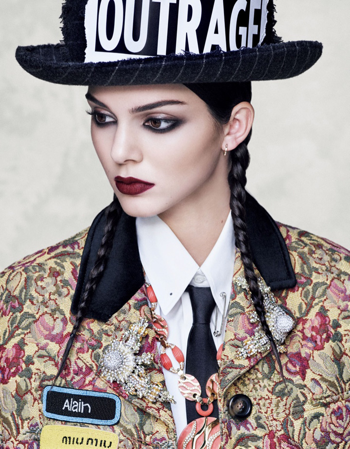 Kendall Jenner《Vogue》日本版2016年10月号