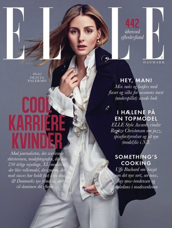 Olivia Palermo《Elle》丹麦版2016年9月号