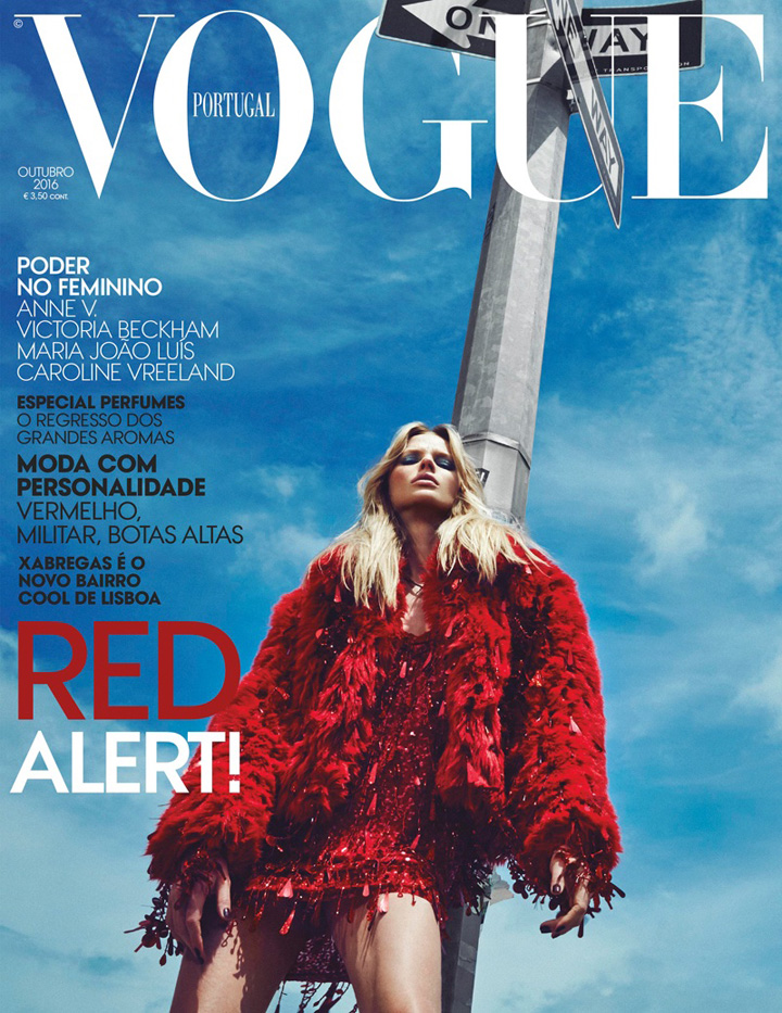 Anne Vyalitsyna《Vogue》葡萄牙版2016年10月号