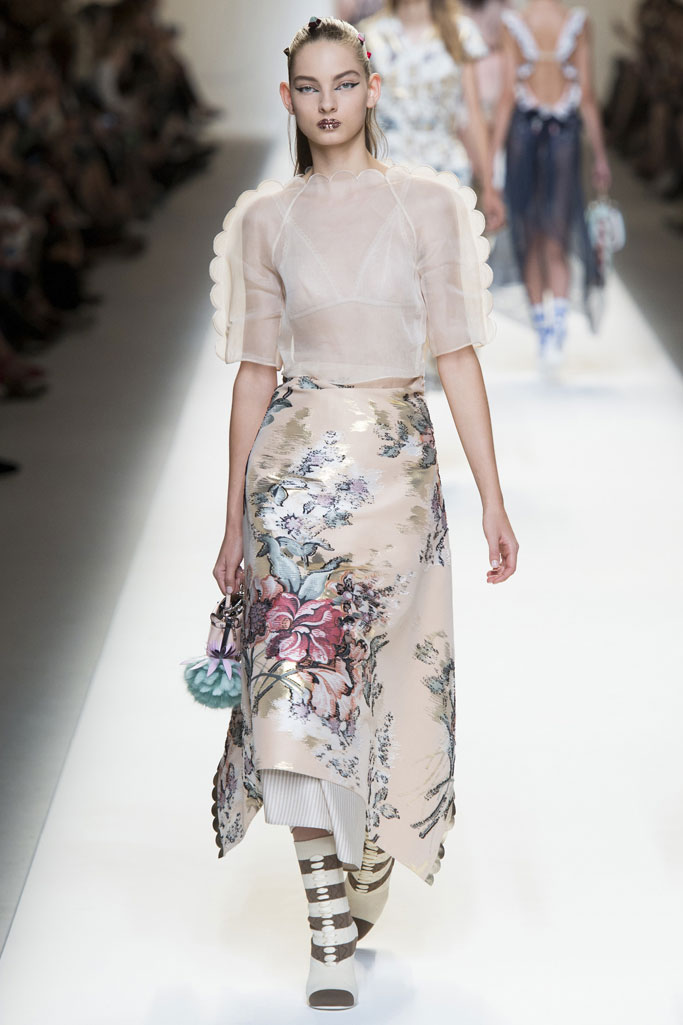 Fendi 2017春夏流行发布