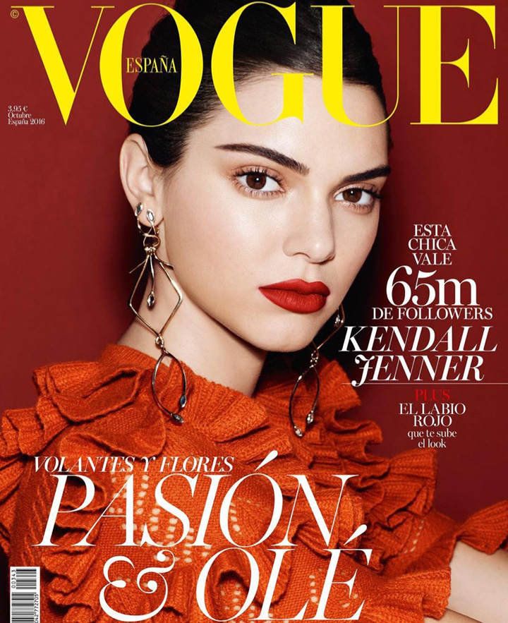 Kendall Jenner《Vogue》西班牙版2016年10月号