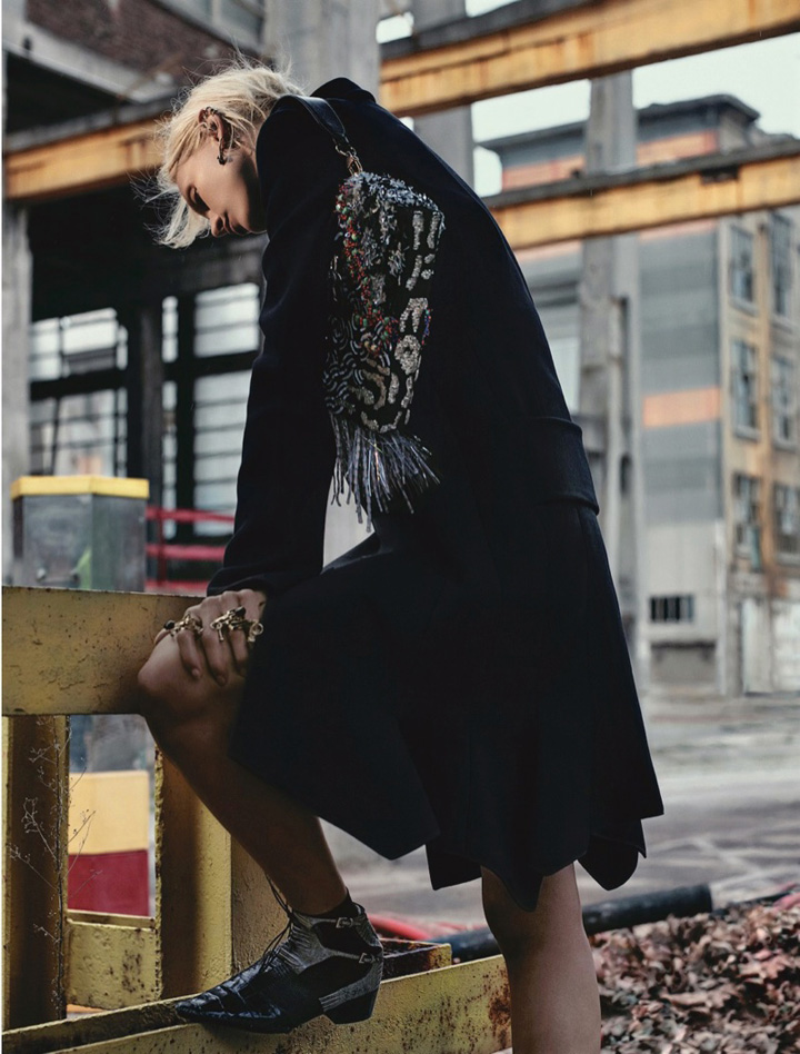 Aymeline Valade《Dior》杂志2016年秋冬刊