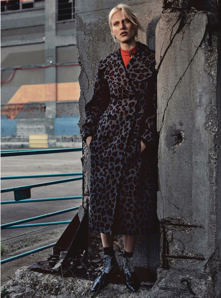 Aymeline Valade《Dior》杂志2016年秋冬刊