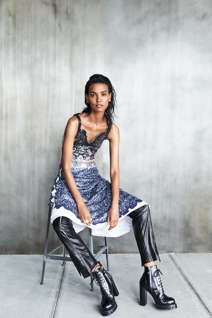 Liya Kebede《Vogue》巴西版2016年10月号