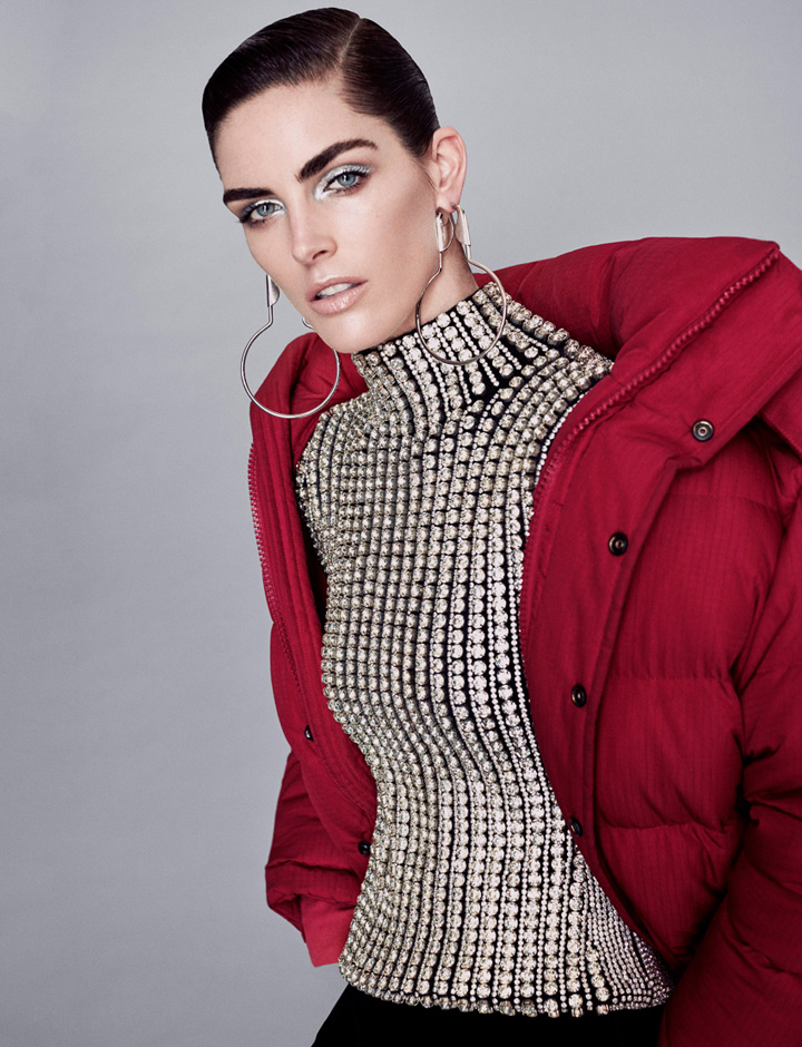 Hilary Rhoda《Harper’s Bazaar》哈萨克版2016年12月号