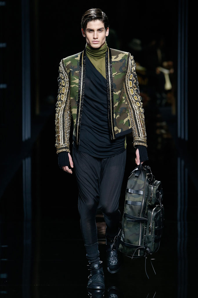 Balmain 2017秋冬男装流行发布