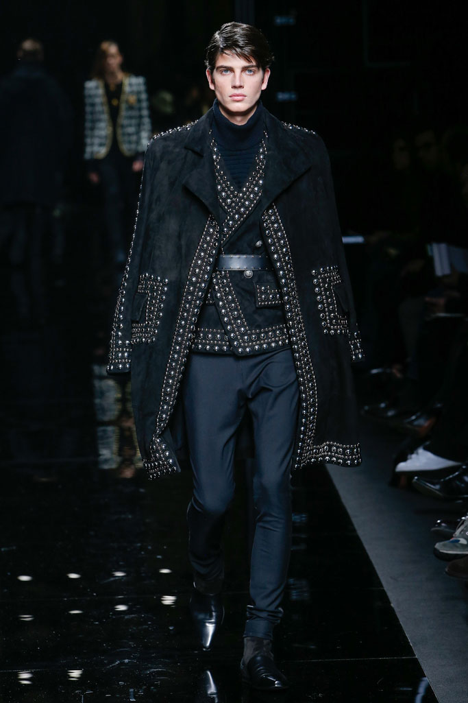 Balmain 2017秋冬男装流行发布