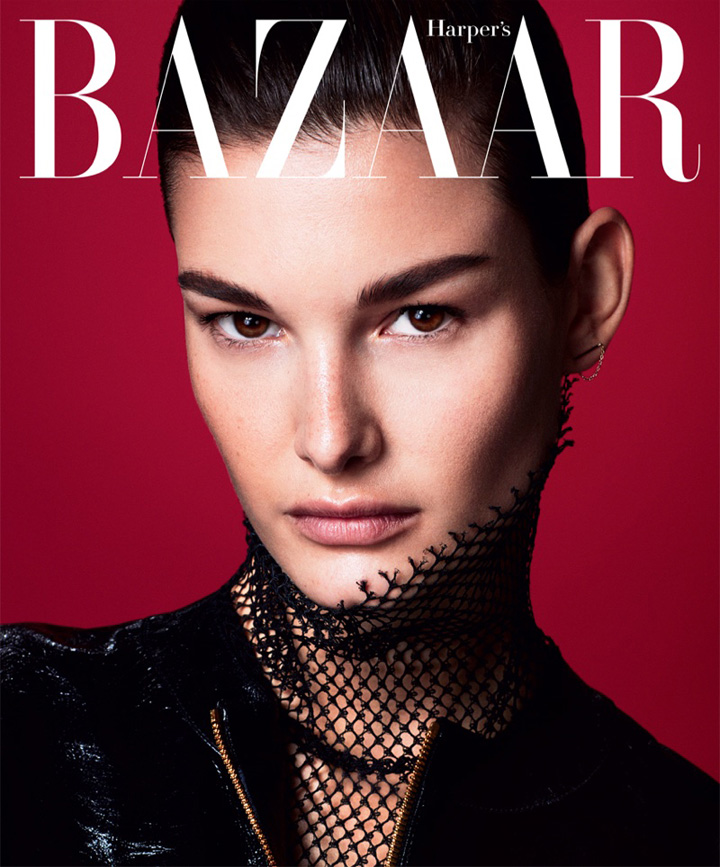 Ophelie Guillermand《Harper’s Bazaar》塞尔维亚版2017年4月号