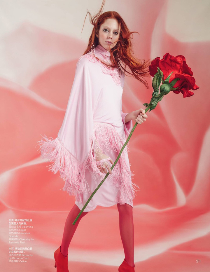 Natalie Westling《Vogue》中国版2017年3月号