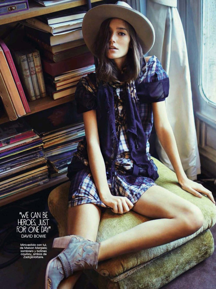 Josephine le Tutour《Glamour》西班牙版2017年4月号