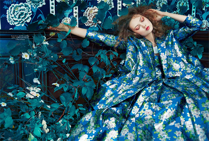 Lindsey Wixson《Harper’s Bazaar》英国版2017年5月号