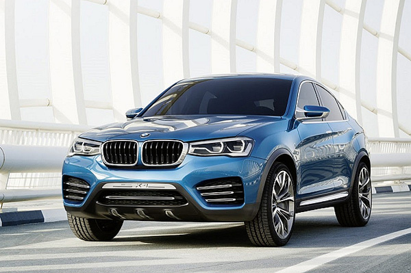 BMW（宝马）发布X4概念车第二波官方图片