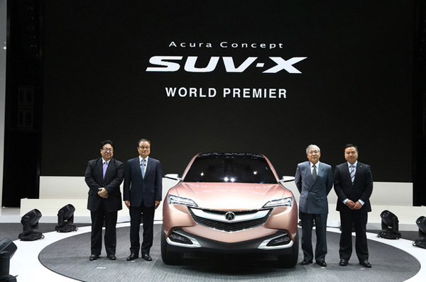 Acura SUV-X 概念车正式亮相上海车展
