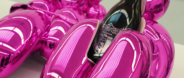 唐培里侬香槟王与杰夫·昆斯联袂推出“气球维纳斯”限量版