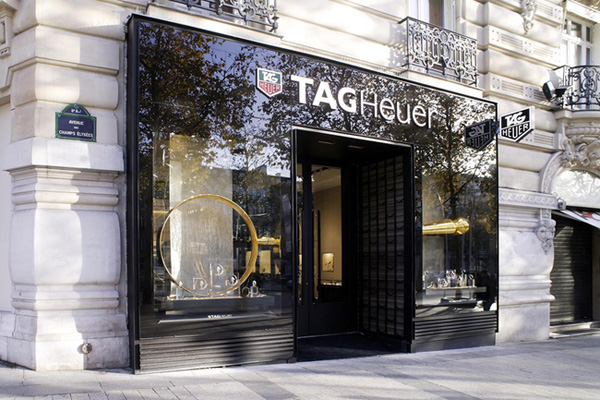 TAG Heuer 全新旗舰店进驻巴黎香榭丽舍大道