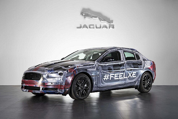 基本轮廓现身，Jaguar XE 大谈铝合金技术