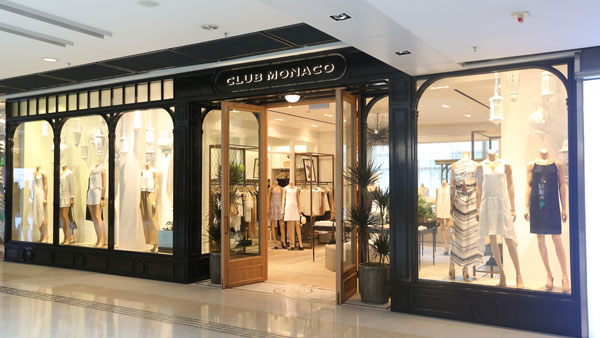 Club Monaco 香港国金中心女装专门店展现新貌