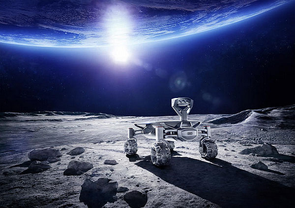 奥迪计划2017发射Lunar Quattro月球车