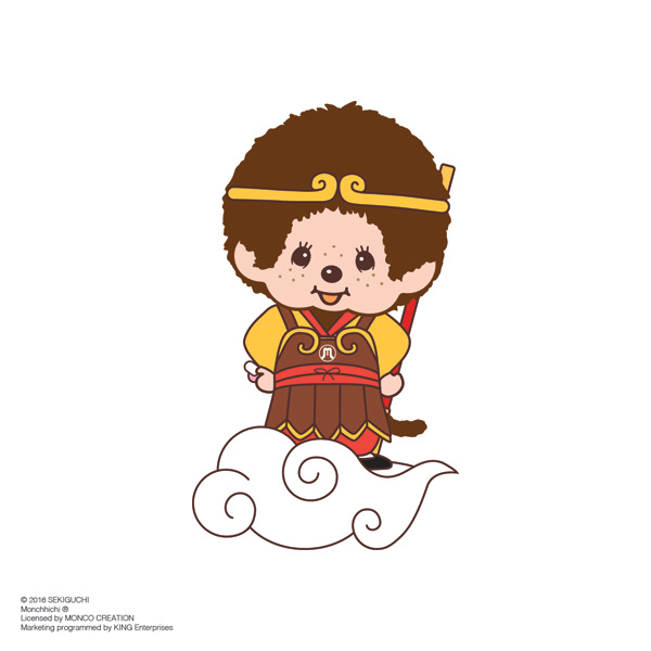 萌趣趣「Monchhichi」猴年72变! 金猴献桃贺新春