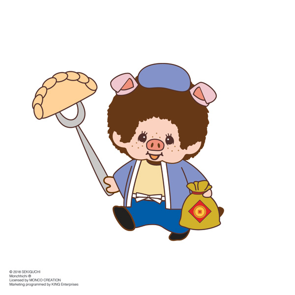 萌趣趣「Monchhichi」猴年72变! 金猴献桃贺新春