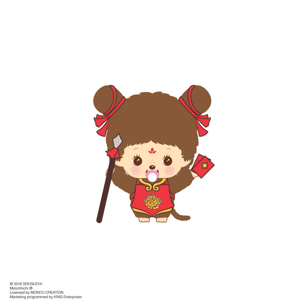 萌趣趣「Monchhichi」猴年72变! 金猴献桃贺新春