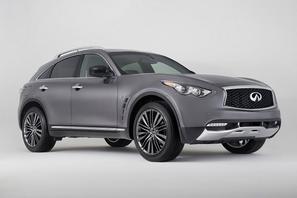 英菲尼迪QX70 Limited 版亮相纽约车展