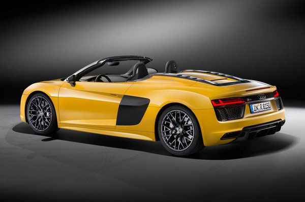 奥迪全新R8 V10 Spyder 亮相纽约车展