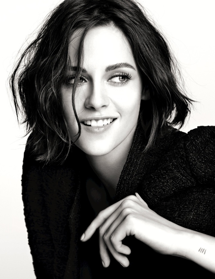 Kristen Stewart 代言香奈儿眼妆系列大片