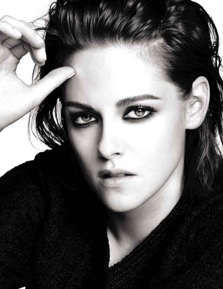 Kristen Stewart 代言香奈儿眼妆系列大片