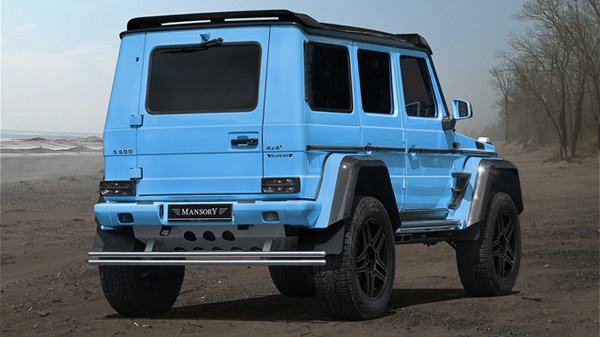 Mansory 全新奔驰G500 4x4² 碳纤改装版