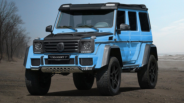 Mansory 全新奔驰G500 4x4² 碳纤改装版