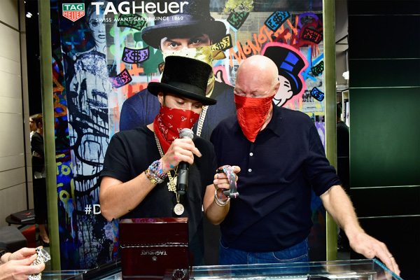 Alec Monopoly 成为泰格豪雅先锋艺术家