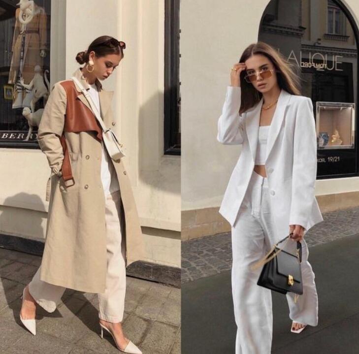 法式极简风的穿搭