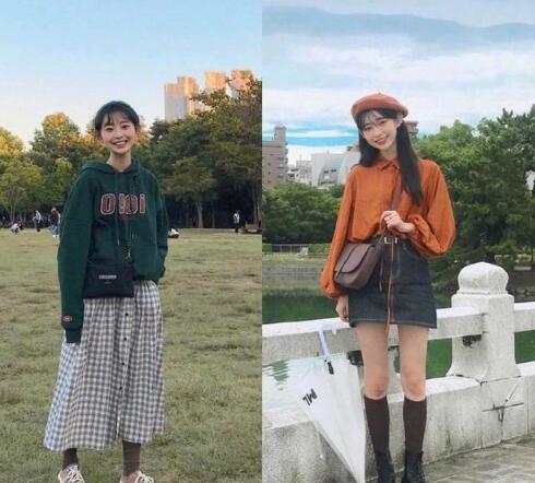 矮个子女生 简约系的穿搭