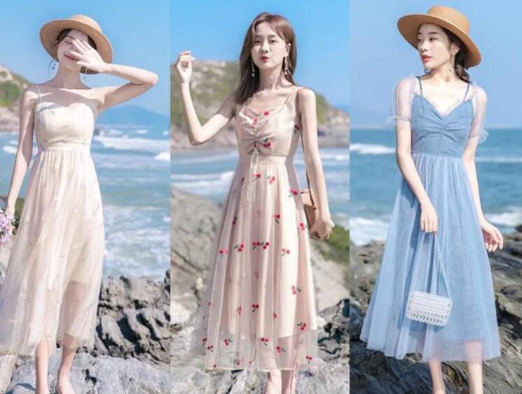 仙女初恋连衣裙