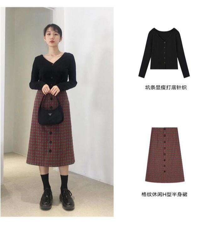 翻袖黑色小西装外套 长袖衬衫 前开叉休闲西裤