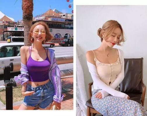 吊带 短裤 长裙