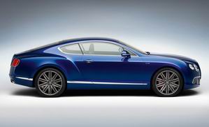 宾利Bentley 推出新款欧陆GT Speed