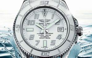 百年灵 Breitling 推出超级海洋 42 纯白版腕表