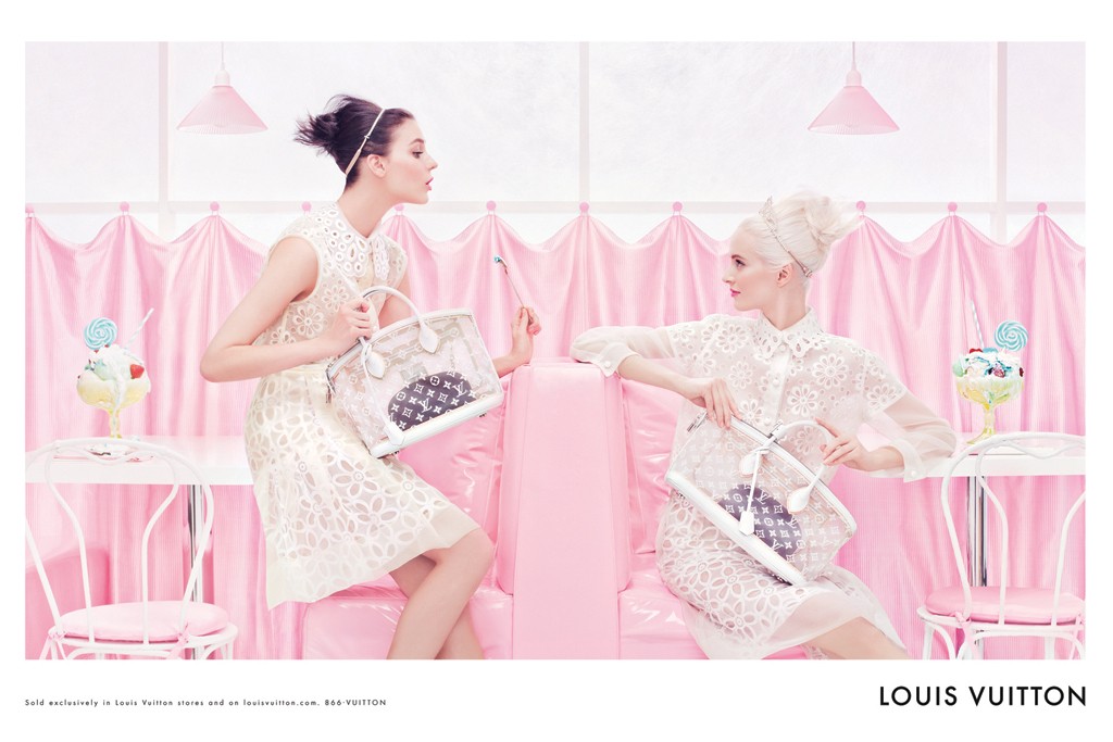 Louis Vuitton粉嫩俏佳人