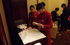 浦江国际开元大酒店员工积极参加劳动局技能培训